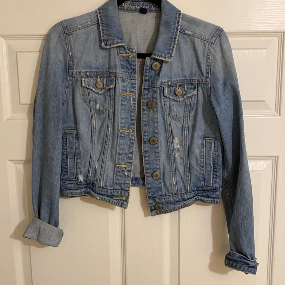 Cropped Denim Jacket